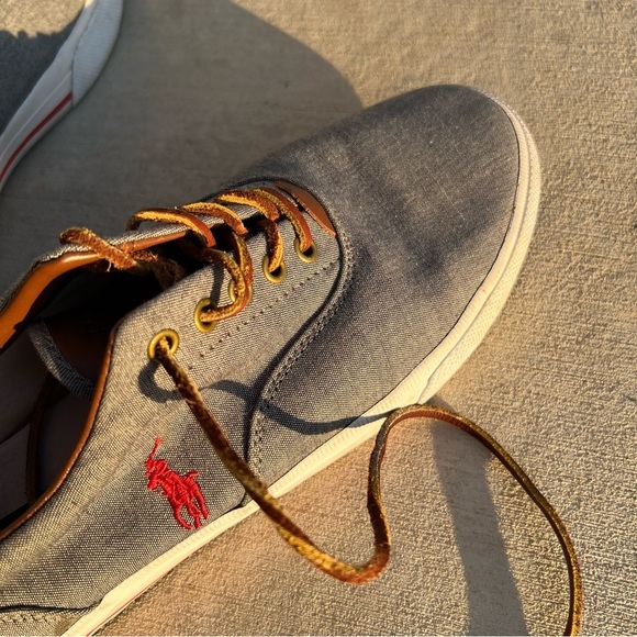 Polo Ralph‎ Lauren Men’s Grey Shoes Size - 10.5 D - Picture 11 of 11
